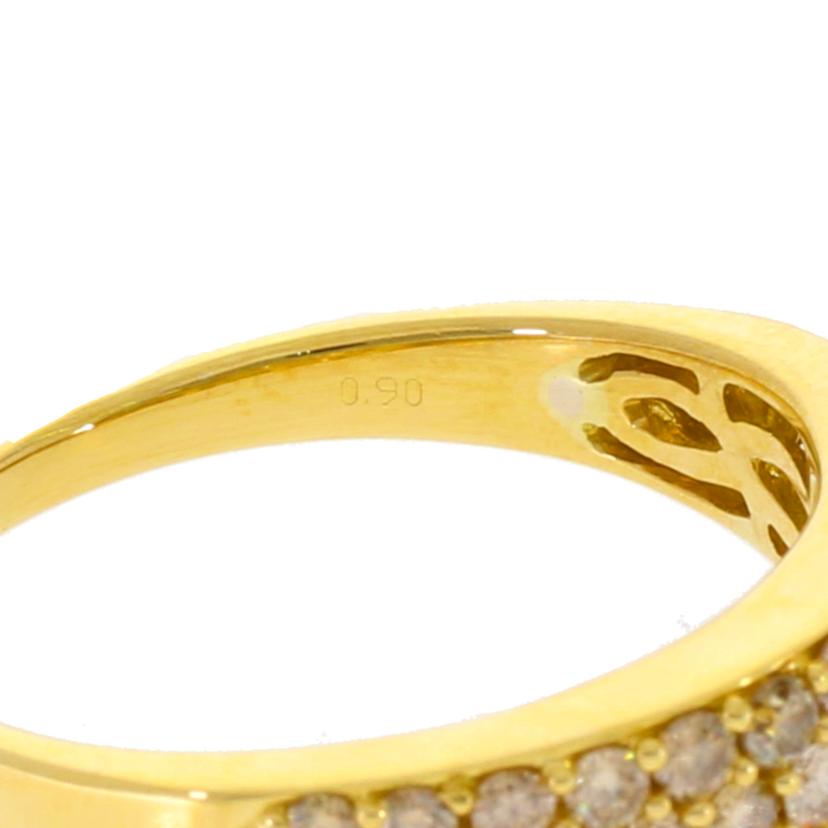 / K18ダイヤリング0.90ct//Aランク/63