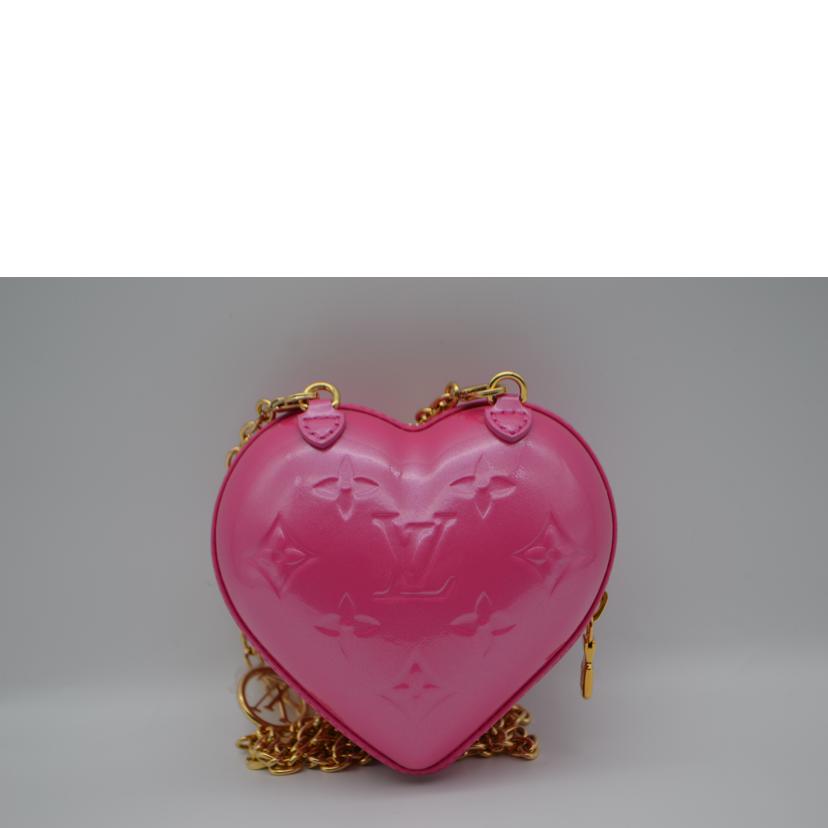 LV ルイヴィトン/キープ・マイ・ハート/ヴェルニ/ネオンピンク/M82966//RFI***/Sランク/89