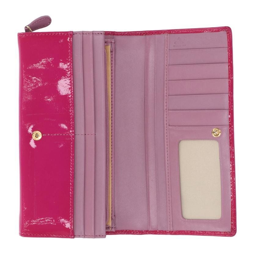 Vivienne Westwood ヴィヴィアンウエストウッド/リボンエナメル長財布//ABランク/75