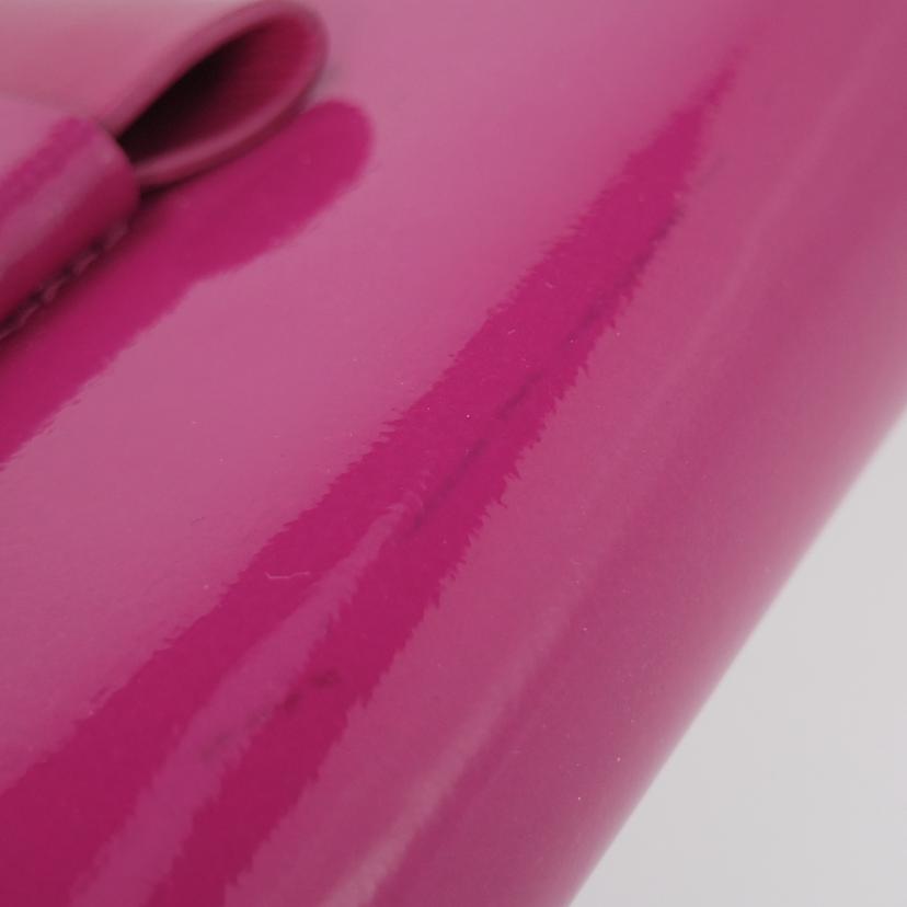 Vivienne Westwood ヴィヴィアンウエストウッド/リボンエナメル長財布//ABランク/75