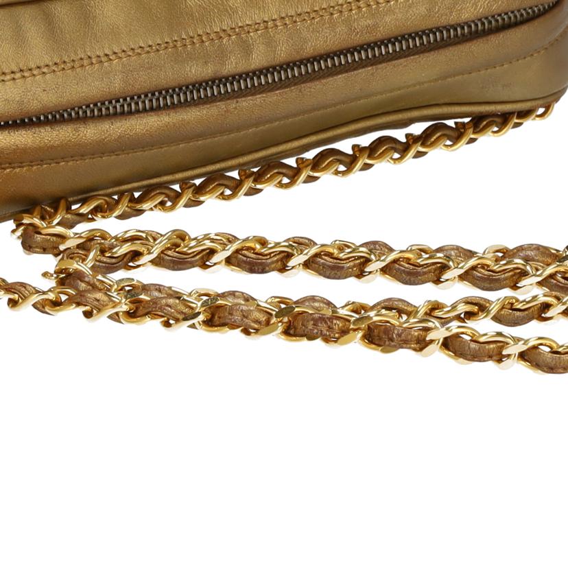 CHANEL シャネル/ヴィンテージ/ココマークフリンジョルダー/ゴールド//2938659/Bランク/75