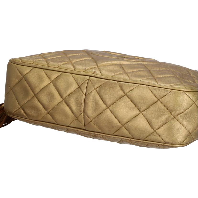 CHANEL シャネル/ヴィンテージ/ココマークフリンジョルダー/ゴールド//2938659/Bランク/75