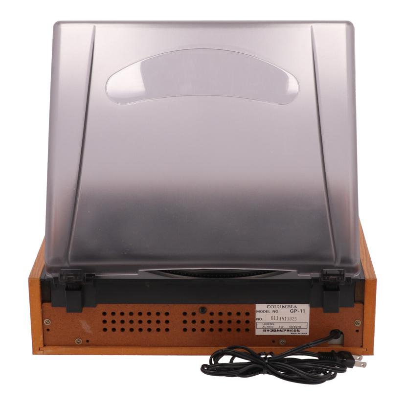 COLUMBIA コロムビア/レコードプレーヤー/GP-11//6114813025/Bランク/82