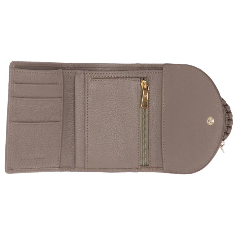 see by chloe シーバイクロエ/ハナトライフォールドウォレット/CHS19UP866 305 23W//01-21-52-65/Aランク/75