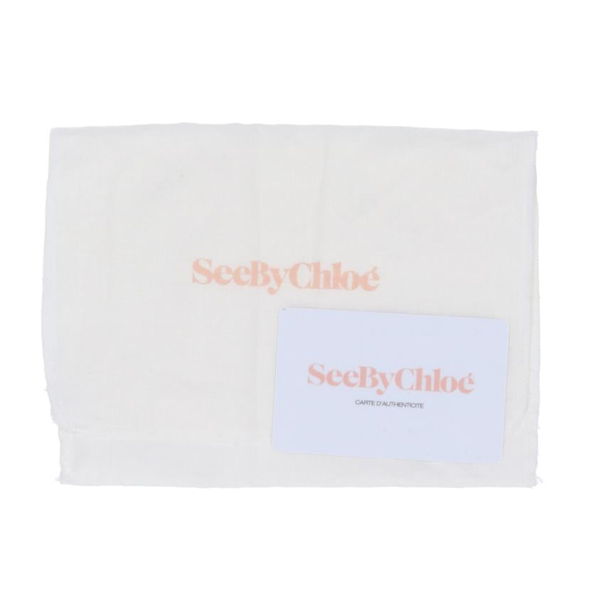 see by chloe シーバイクロエ/ハナトライフォールドウォレット/CHS19UP866 305 23W//01-21-52-65/Aランク/75