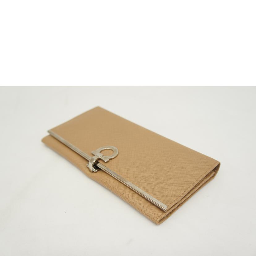 S.Ferragomo サルヴァトーレフェラガモ/ガンチーニシルバー金具長財布/224433//ABランク/05