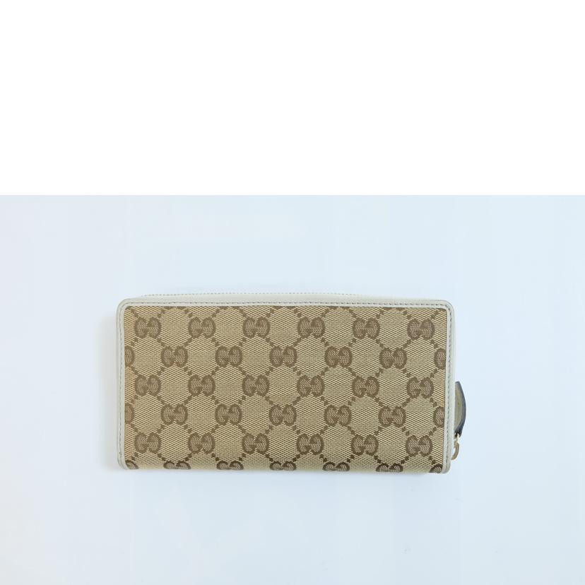 GUCCI グッチ/GGキャンバスリボンウェブシェリーライン長財布/257003//0416/Bランク/71