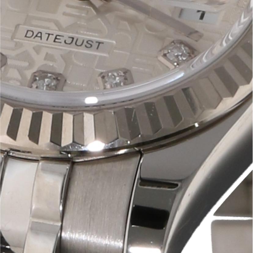 ROLEX ロレックス/DATE JUST 10P ダイヤ/コンピューター文字盤/179174G//F8C*****/Aランク/75