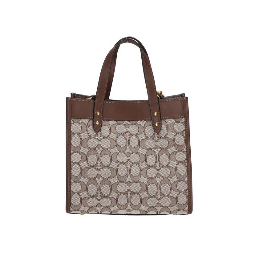 COACH コーチ/フィールドトート22シグネチャージャカード/2way /C3865//H21**/Aランク/77