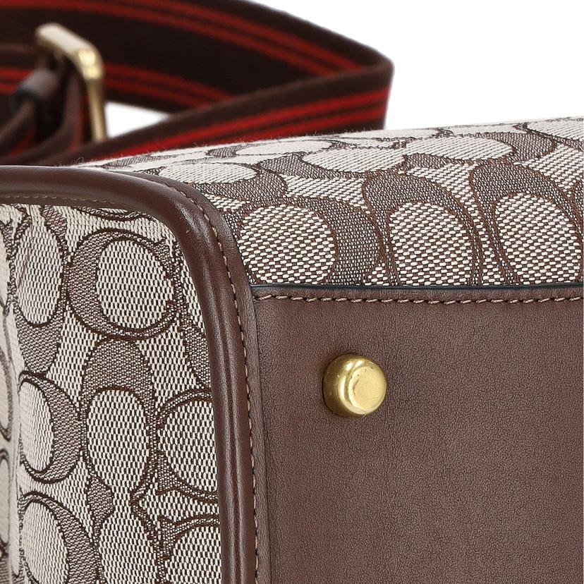 COACH コーチ/フィールドトート22シグネチャージャカード/2way /C3865//H21**/Aランク/77