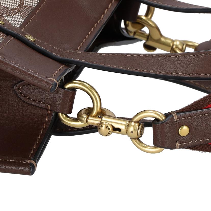 COACH コーチ/フィールドトート22シグネチャージャカード/2way /C3865//H21**/Aランク/77