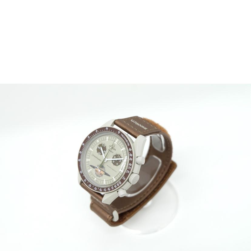 OMEGA×swatch オメガ×スウォッチ/ムーンスウォッチ/MISSION TO SATURN/クオーツ/SO33T100//SAランク/71