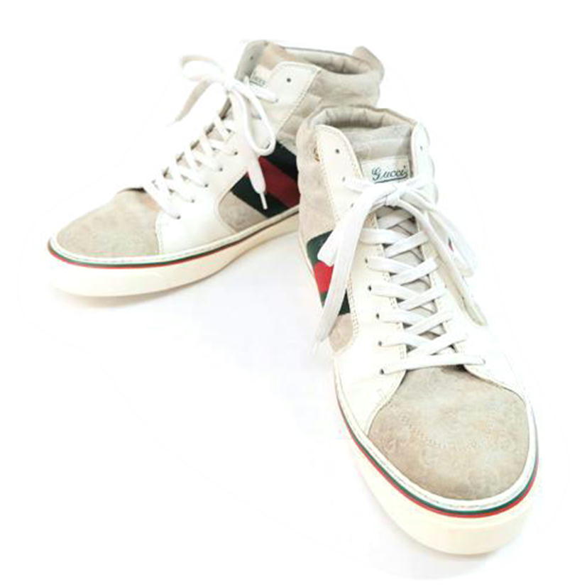 GUCCI/GUCCI ハイカットスニーカー/147522//Cランク/71