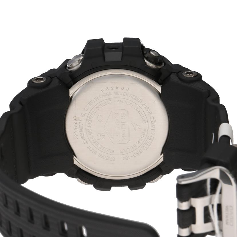 CASIO カシオ/G-SHOCK/マッドマスター/電波ソーラー/GWG-100-1AJF//003*****/SAランク/77