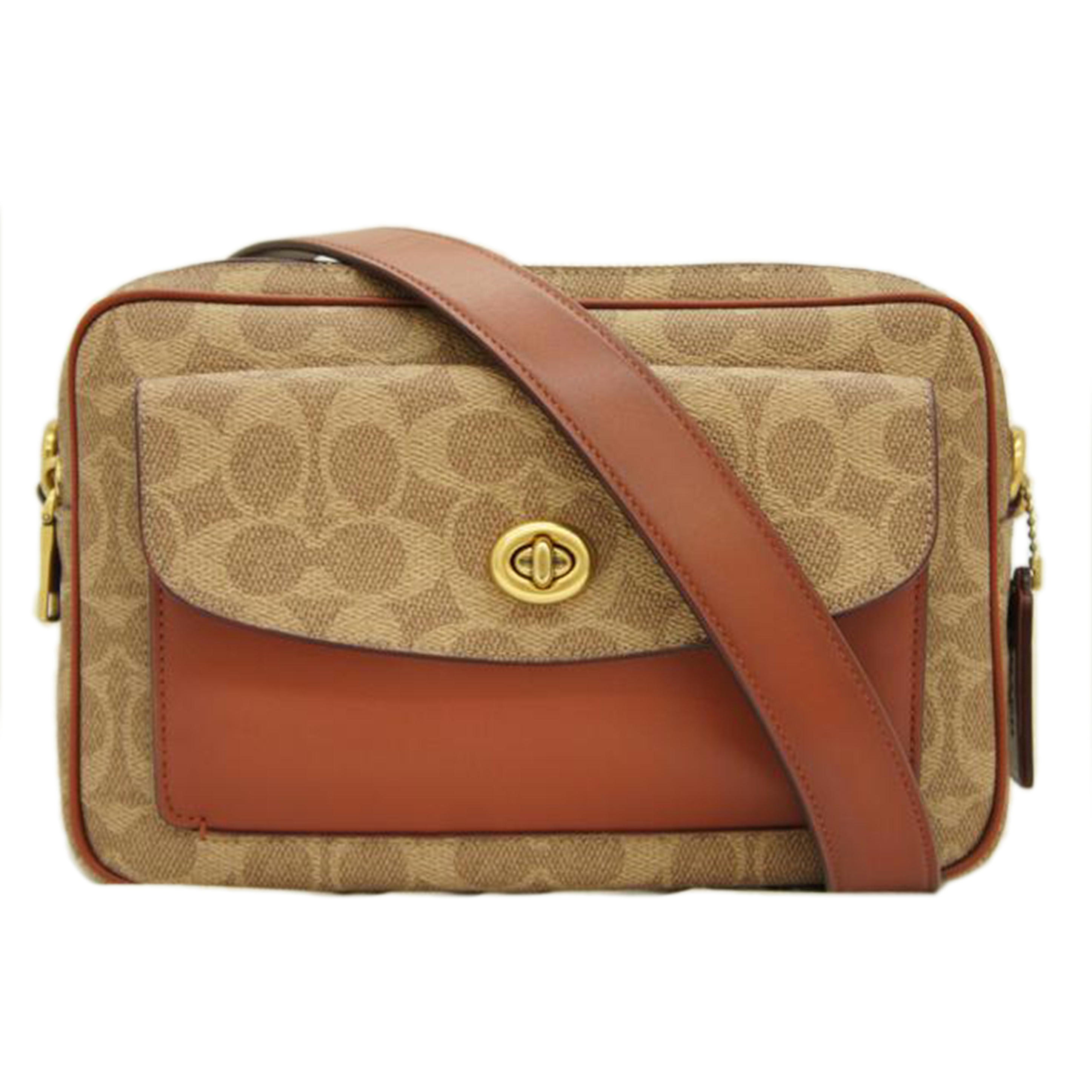 COACH コーチ/キャシー カメラバッグ シグネチャー ショルダー/640//H2011/ABランク/01