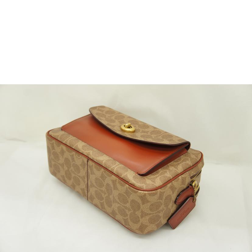 COACH コーチ/キャシー カメラバッグ シグネチャー ショルダー/640//H2011/ABランク/01
