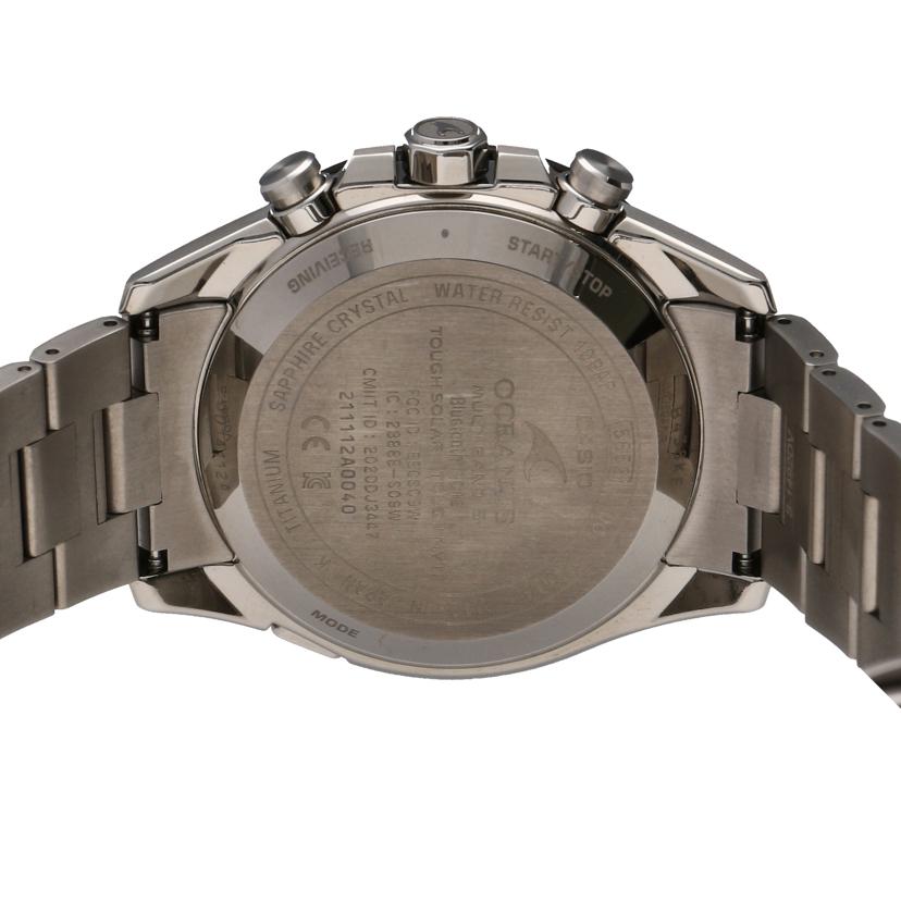 CASIO カシオ/オシアナス・クラシックライン/電波ソーラー/OCW-T4000-1AJF//001*****/SAランク/62