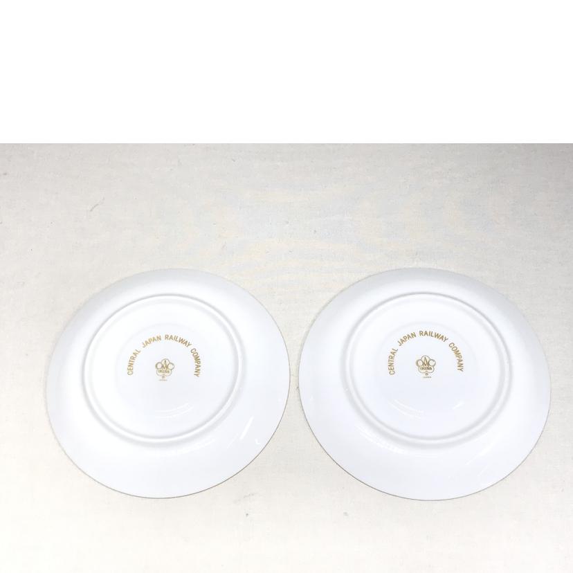 OKURA TOUEN 大倉陶園/JR東海 桔梗 カップ&ソーサー ペア//Aランク/51