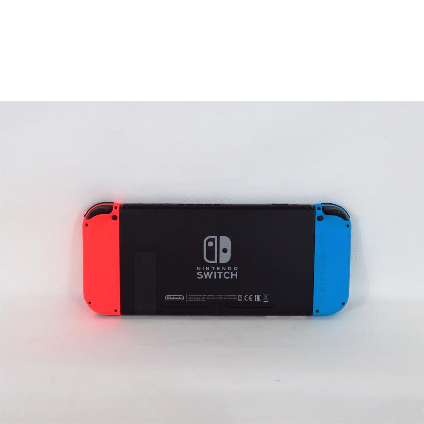 NINTENDO 任天堂/新型番 Nintendo Switch ネオンレッド×ネオンブルー/HAC-001//XKJ100448596618/ABランク/81