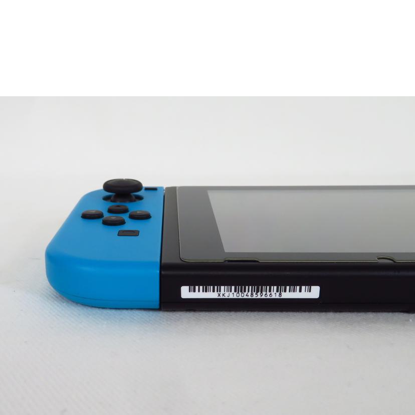 NINTENDO 任天堂/新型番 Nintendo Switch ネオンレッド×ネオンブルー/HAC-001//XKJ100448596618/ABランク/81