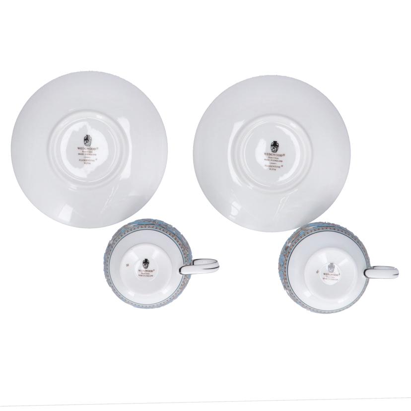 WEDGWOOD ウェッジウッド/フロレンティーンターコイズ カップ&ソーサーペア//ABランク/78