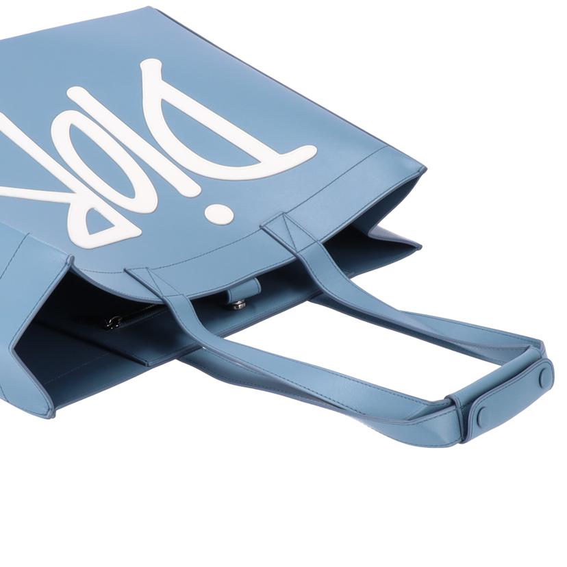 Dior Dior/D-Diorレザートート/ショーン・ステューシーコラボ/1DOSH153YZI H10E//23.BO.0260/Aランク/75