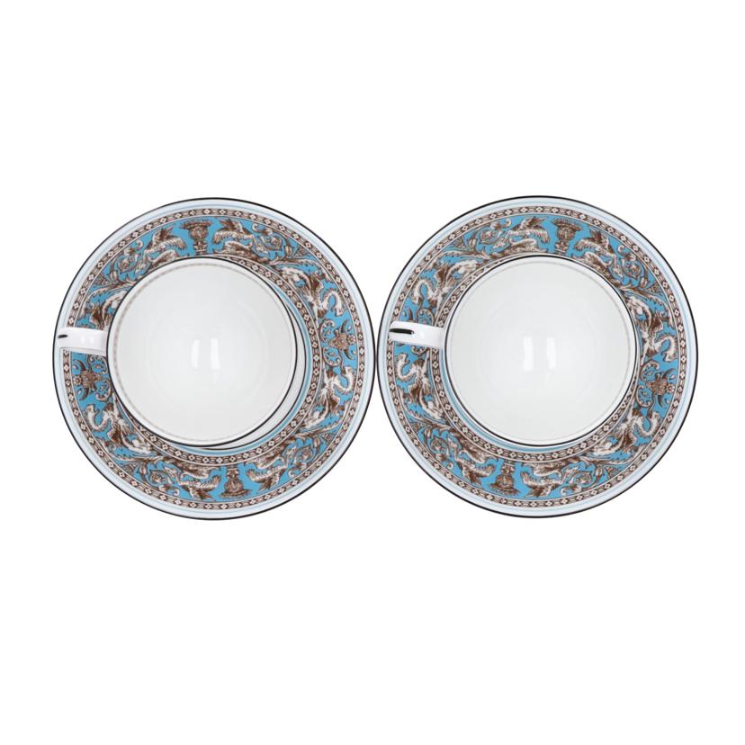 WEDGWOOD ウェッジウッド/フロレンティーンターコイズ カップ&ソーサーペア//ABランク/78