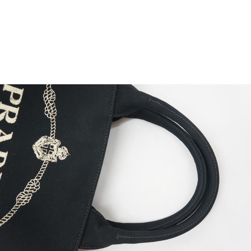 PRADA プラダ/カナパ2WAY/ブラック/ポーチ付き/1BG186//Aランク/09