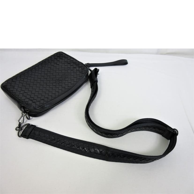 BOTTEGAVENETA ボッテガ/イントレチャート クロスボディショルダーバッグ//B07826660G/Bランク/70