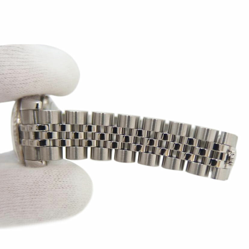 ROLEX ロレックス/デイトジャストレディース/新ダイヤ/黒文字盤/179174G//V022458/Aランク/82