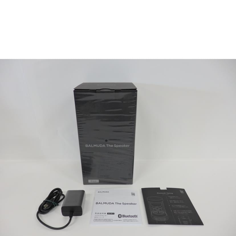 BALMUDA バルミューダ/ワイヤレススピーカー/M01A-BK//M00H21MF38776/Aランク/05