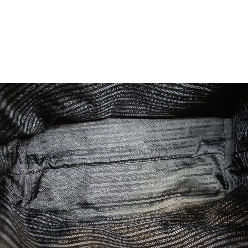 PRADA プラダ/テスートナイロンハンドバックブラック//165/Aランク/92