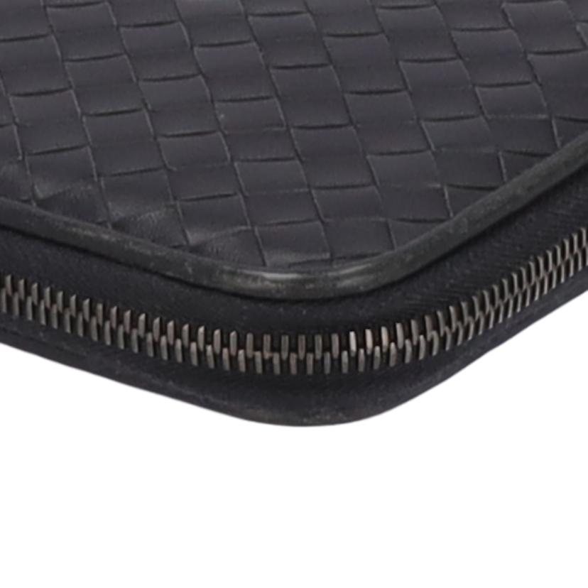 BOTTEGA VENETA ボッテガベネタ/イントレチャートラウンドファスナーロングウォレット//S011278290/BCランク/75