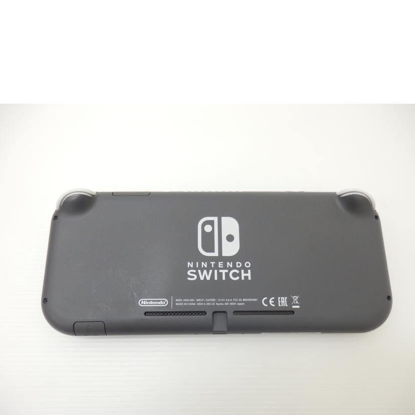 NINTENDO 任天堂/ニンテンドースイッチLite本体グレー/HDH-S-GAZAA//XJJ10010621508/ABランク/88