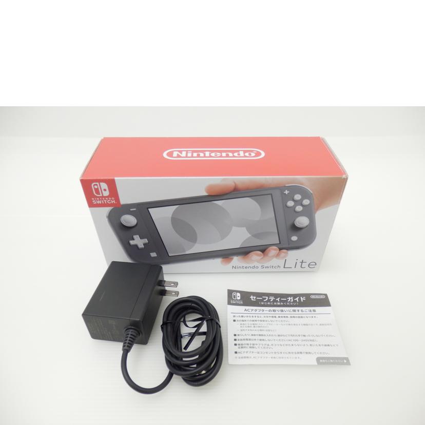 NINTENDO 任天堂/ニンテンドースイッチLite本体グレー/HDH-S-GAZAA//XJJ10010621508/ABランク/88