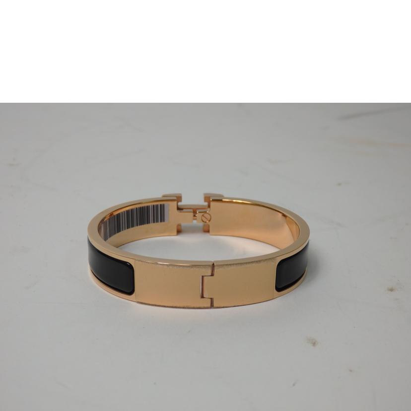 HERMES エルメス/クリッククラックPM/ノワール×ピンクゴールド金具/70001F001PM//SP1220/Sランク/84