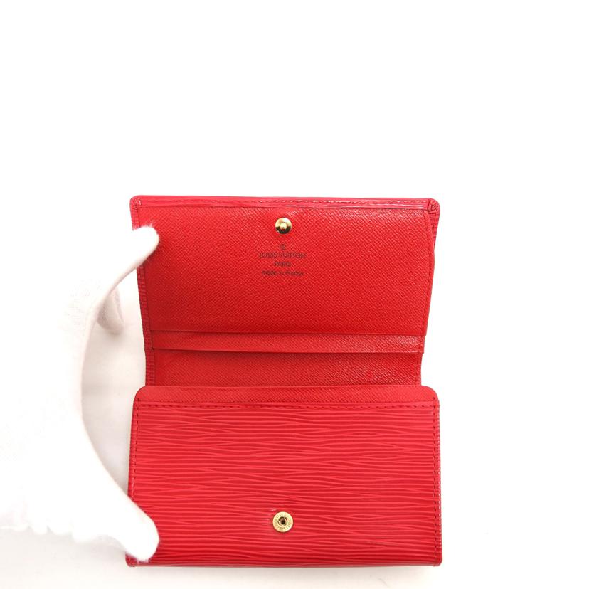 LV ルイ・ヴィトン/ポルトモネ・ビエトレゾール/エピ/カスティリアンレッド/M63507//SR0***/Aランク/04