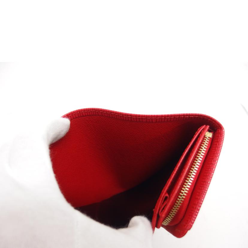 LV ルイ・ヴィトン/ポルトモネ・ビエトレゾール/エピ/カスティリアンレッド/M63507//SR0***/Aランク/04