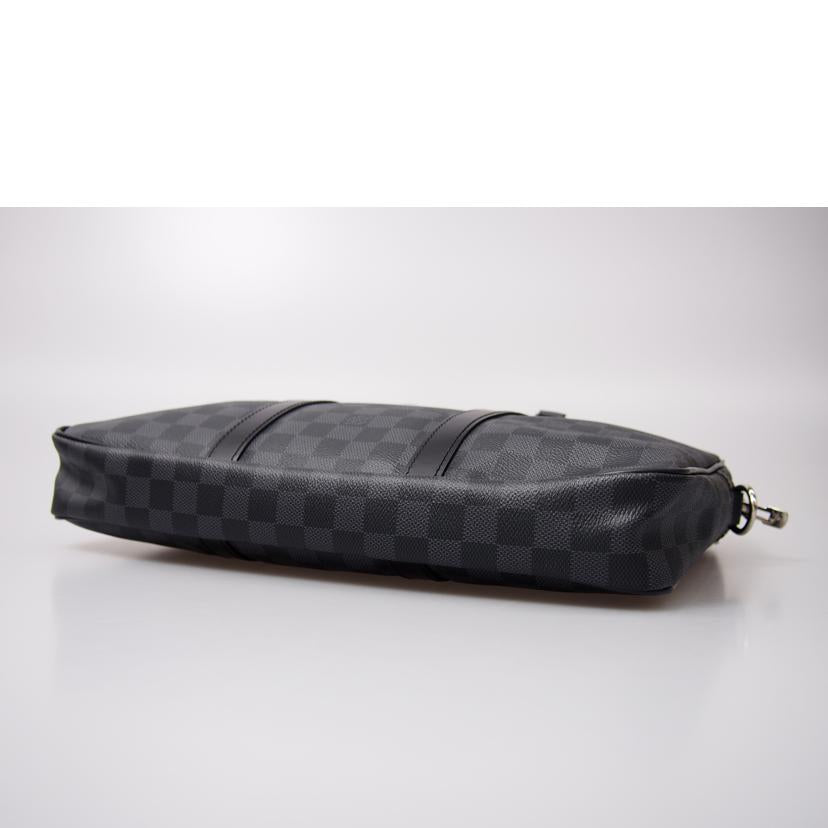 LV ルイ・ヴィトン/ポルトドキュマンボワヤージュPM/ダミエ/グラフィット/N41478//SAランク/76