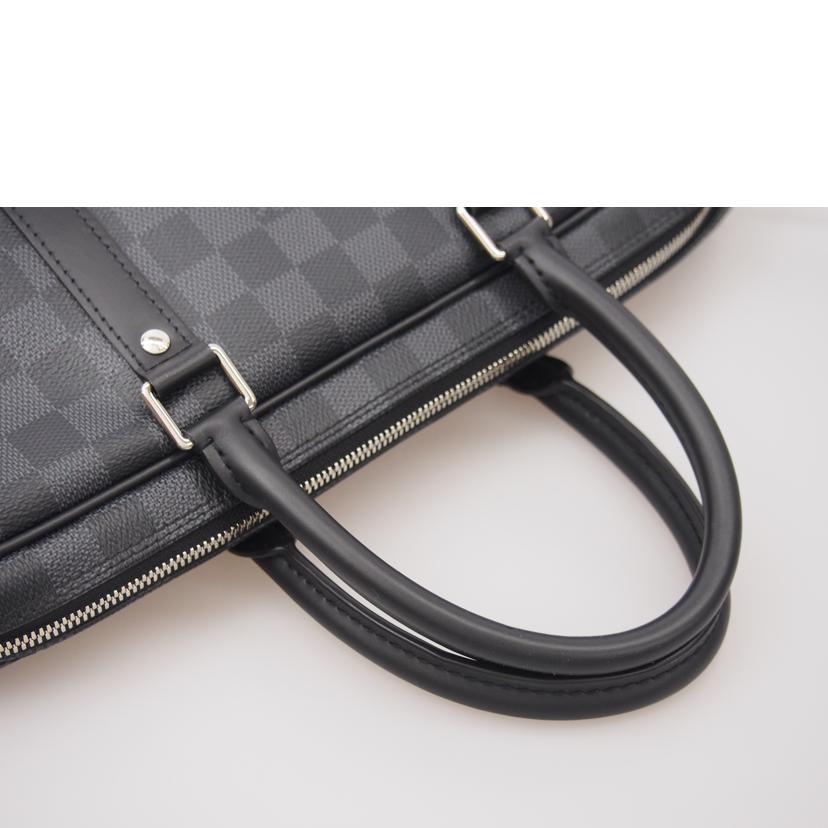 LV ルイ・ヴィトン/ポルトドキュマンボワヤージュPM/ダミエ/グラフィット/N41478//SAランク/76