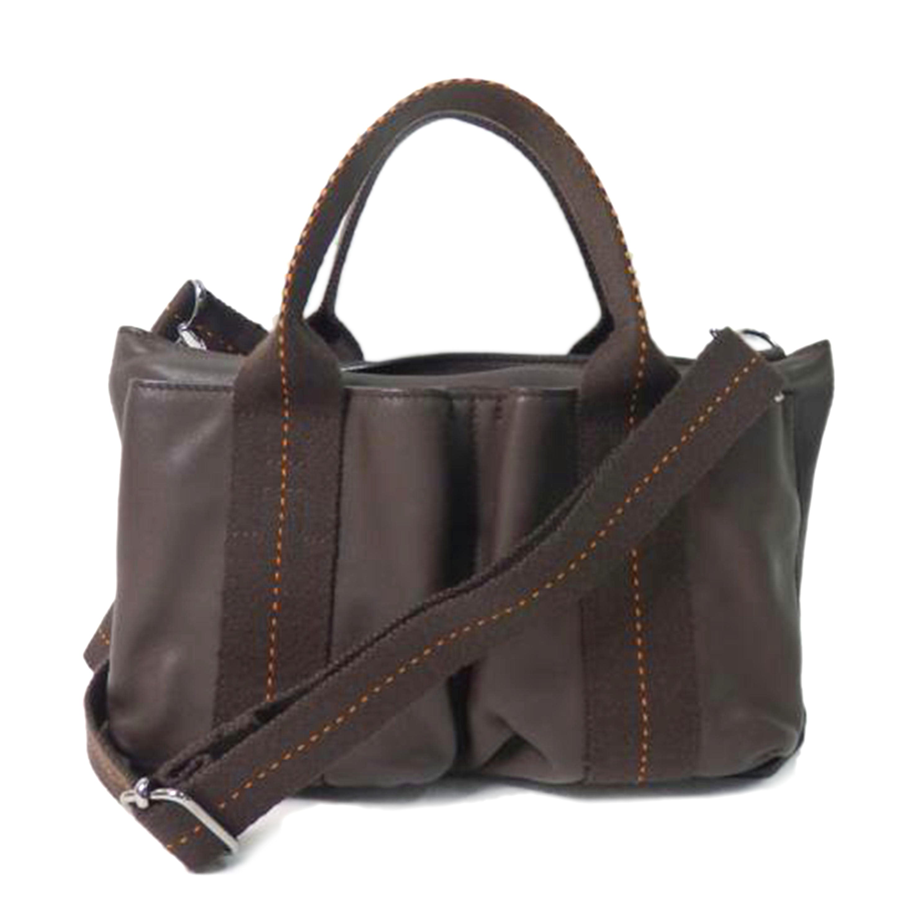 HERMES エルメス/キャラバン・ホリゾンタルPM/ヴォーデルマ/ハバナ//□K刻(07年製)/ABランク/84