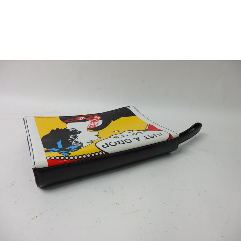 CHANEL シャネル/マドモアゼルクラッチバッグ/JUST A DROP OF NO.5 /A17585//7075011/Bランク/84