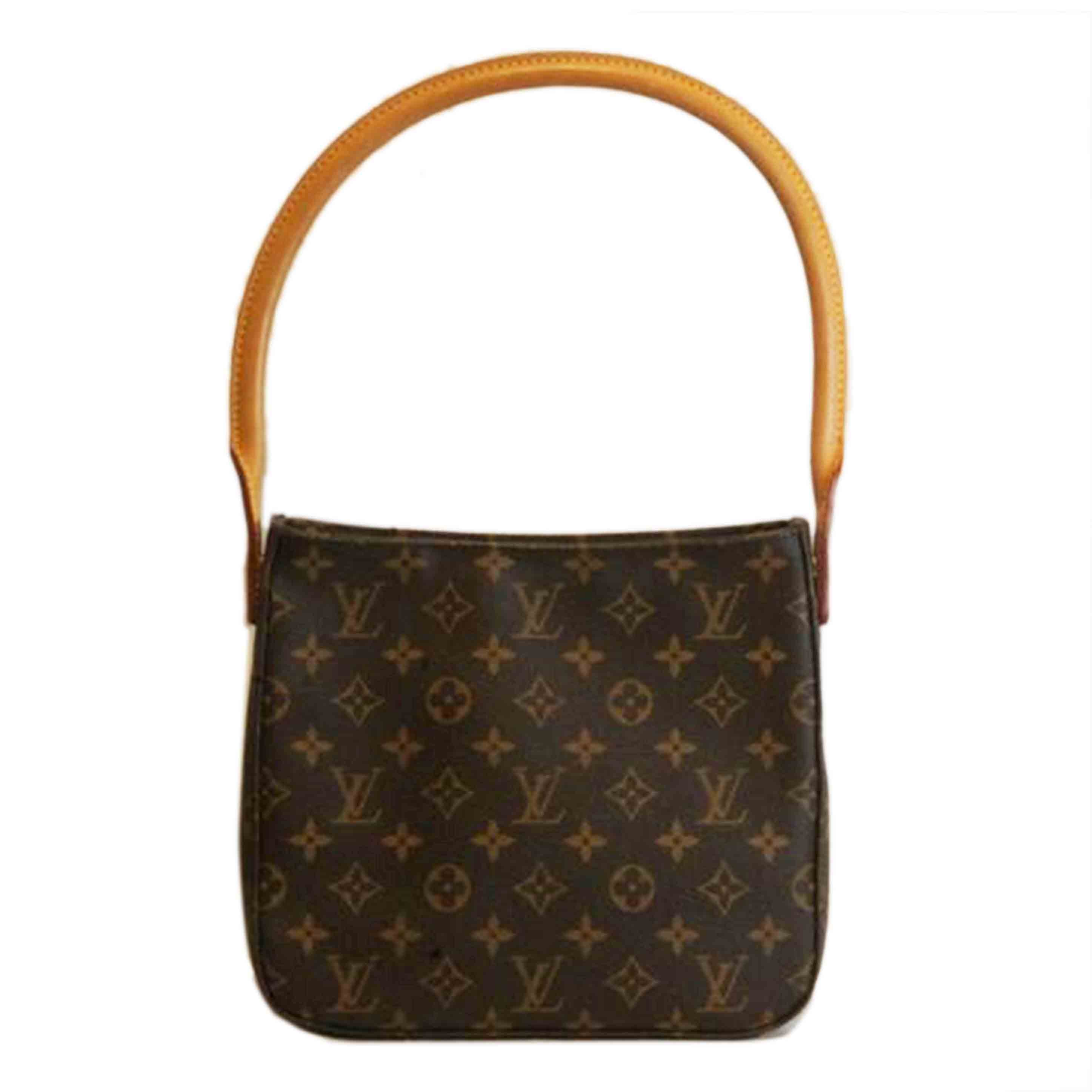 LOUIS VUITTON ルイヴィトン ルイ・ヴィトン ビトン ショルダーバッグ ハンドバッグ トートバッグ ブラウン メンズ レディース 定番 人気 LV 斜め掛け 肩がけ/ルーピングMM/モノグラム/M51146//FL0***/Aランク/92
