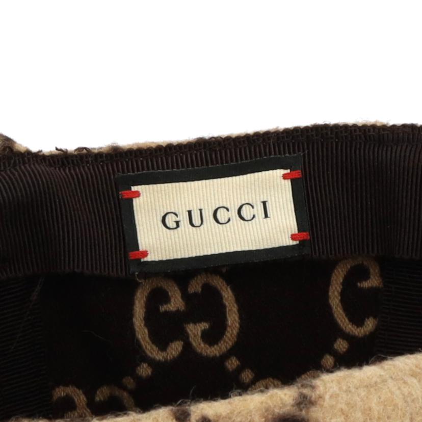 GUCCI グッチ/ウールキャップ/BG/517074//599***/Bランク/75
