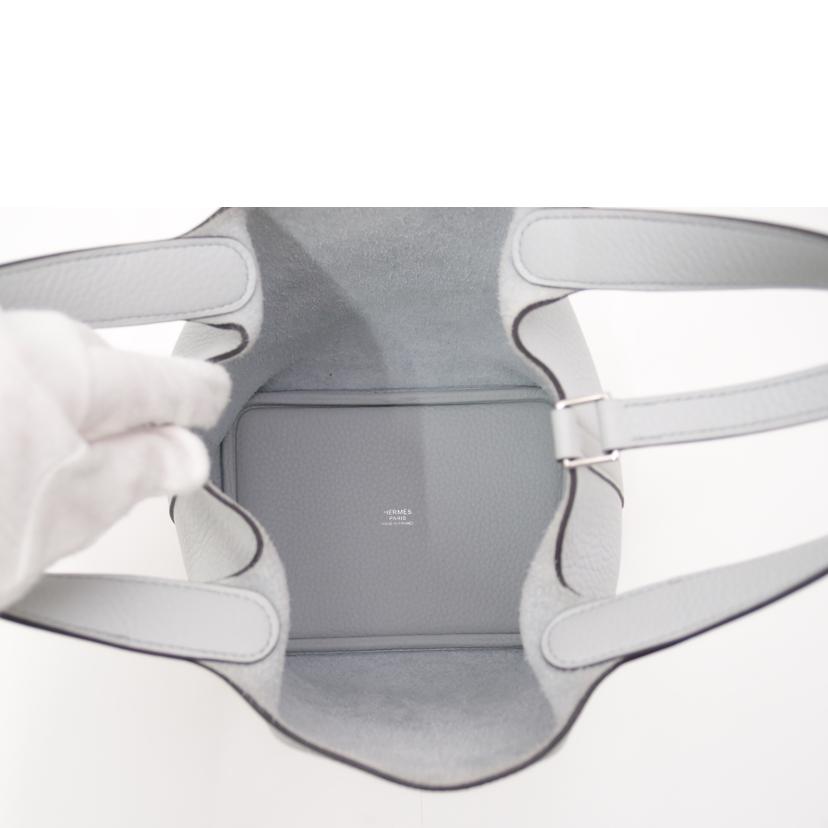 HERMES エルメス ハンド 2018年頃製造 トリヨンクレマンス レディース/ピコタンロックPM/T.クレマンス/ブルーペール//C刻印(2018)/Aランク/69