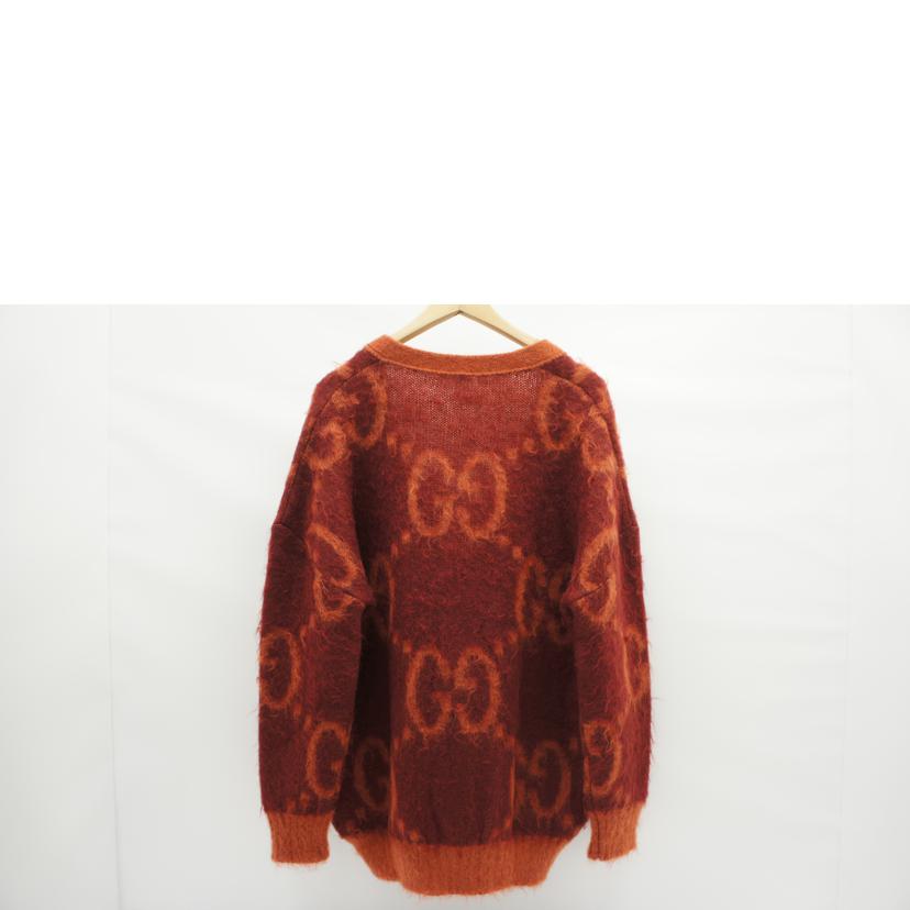 GUCCI グッチ/リバーシブルGGモヘアウールカーディガン OR/635160//SAランク/75