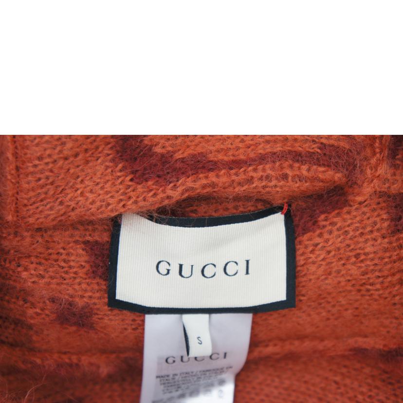 GUCCI グッチ/リバーシブルGGモヘアウールカーディガン OR/635160//SAランク/75