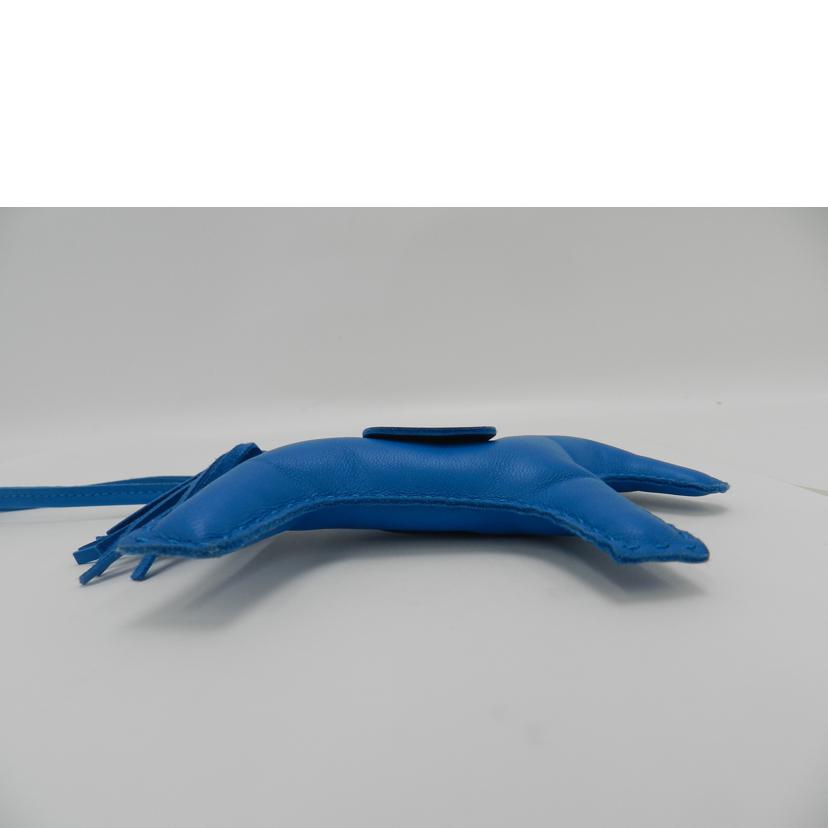 HERMES エルメス 青 馬 チャーム レディース メンズ/ロデオMM/アニョーミロ/ブルーザンジバル//A刻印(2017)/SAランク/69