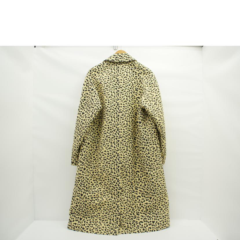 /レオパードジャガードグッチラベル プリントコート/618888 ZAEAL//Aランク/75