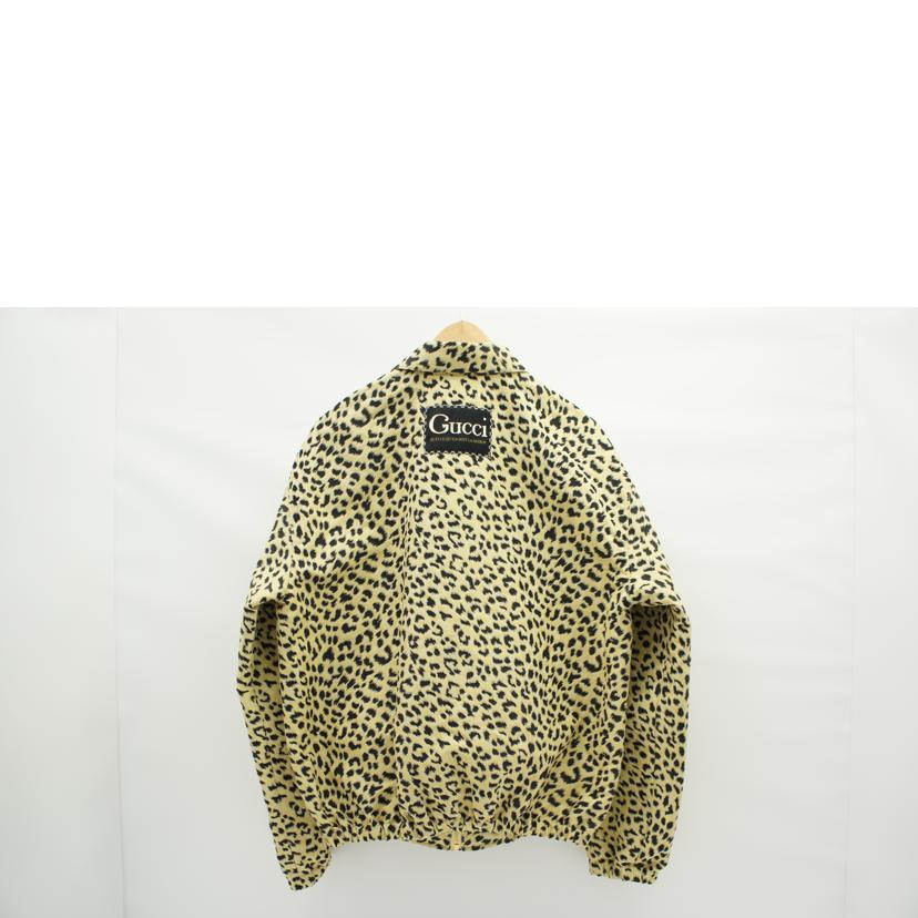 GUCCI グッチ/レオパードジャガードグッチラベルジップアップジャケット/630483 ZAEAL//Aランク/75